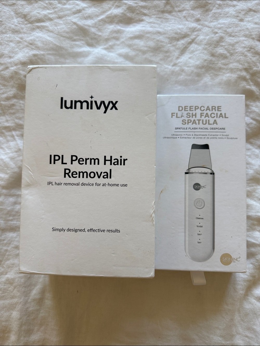 IPL Perm Hair Removal Device & Facial Spatula